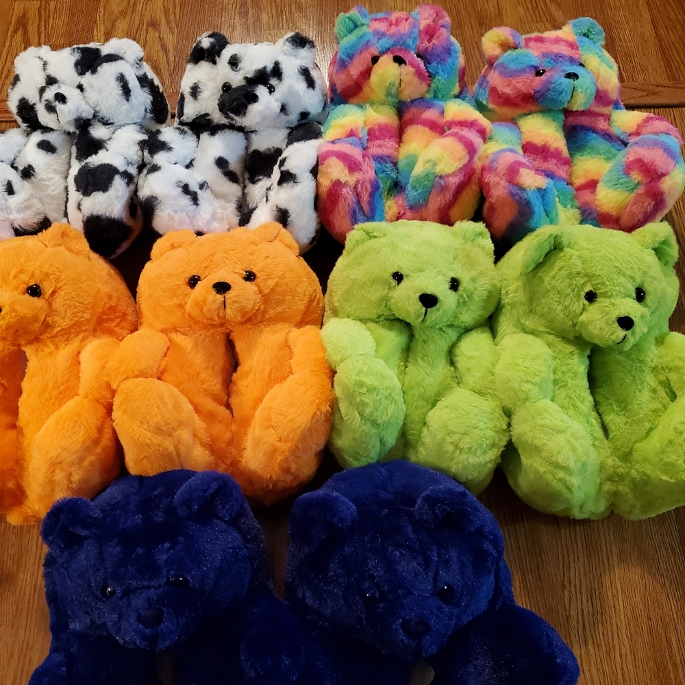 Teddy Bear Slippers